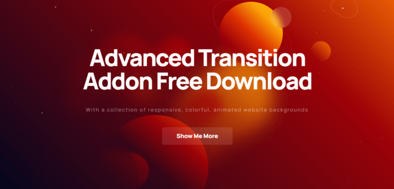 Advanced Transition Addon